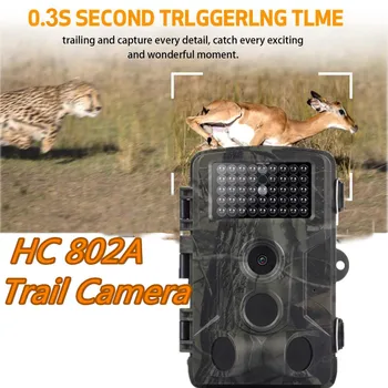 

Trail Camera HC 802A Wildlife Hunting Cameras Photo Trap Infrared Wildlife Wireless Surveillance Tracking Camera Trap 16MP 1080P