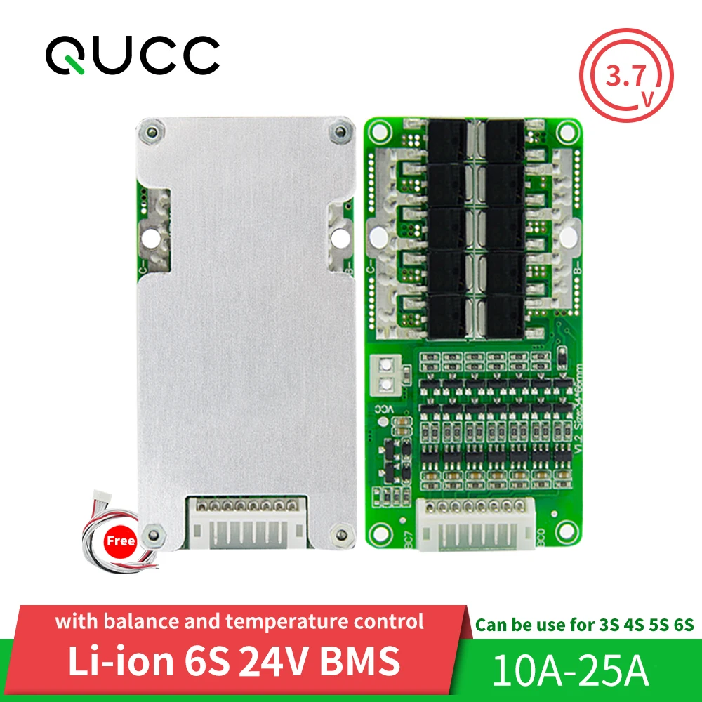 Bms 6S 18650 10A 15A 20A 25A 26650 Li ion Lipo литиевая батарея плата защиты баланс контроллера Pcb модуль эквалайзер 24 в