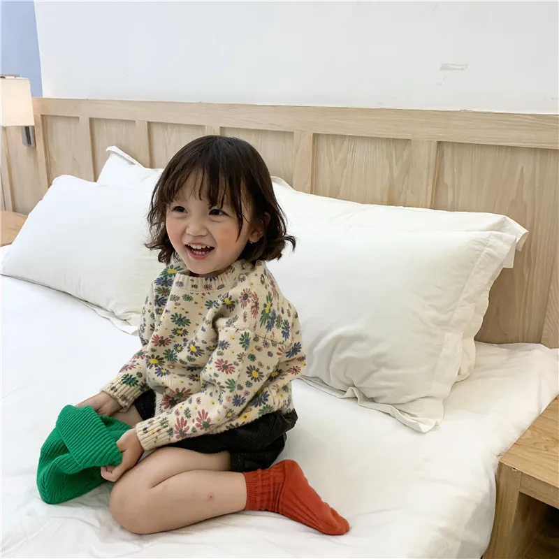 Весенне-осенние шорты для маленьких девочек; однотонные свободные универсальные шорты в Корейском стиле для девочек