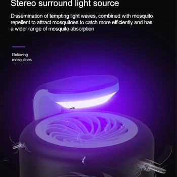 

IngHoo Mosquito Killer Mosquito Lamp USB Power Photocatalysis Mute Radiationless Insect Killer Flies Trap Lamp Suitable For Baby