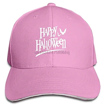 

Happy Halloween Men's Structured Twill Cap Adjustable Peaked Sandwich Hat(3)