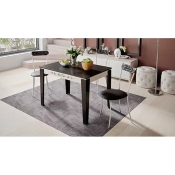 

Table dining "lazio" type 1 (Wenge Tsavo/Oak Belfort with a picture)