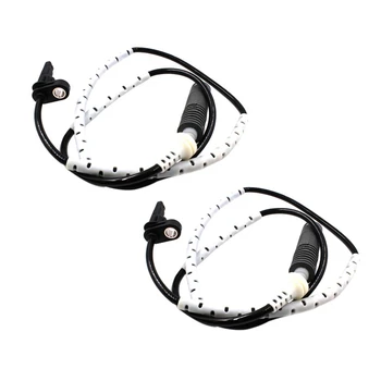 

2Pcs Rear Wheel ABS Speed Sensor 34526785022 for BMW 1 3 Series E81 E90 E91 130I 330I