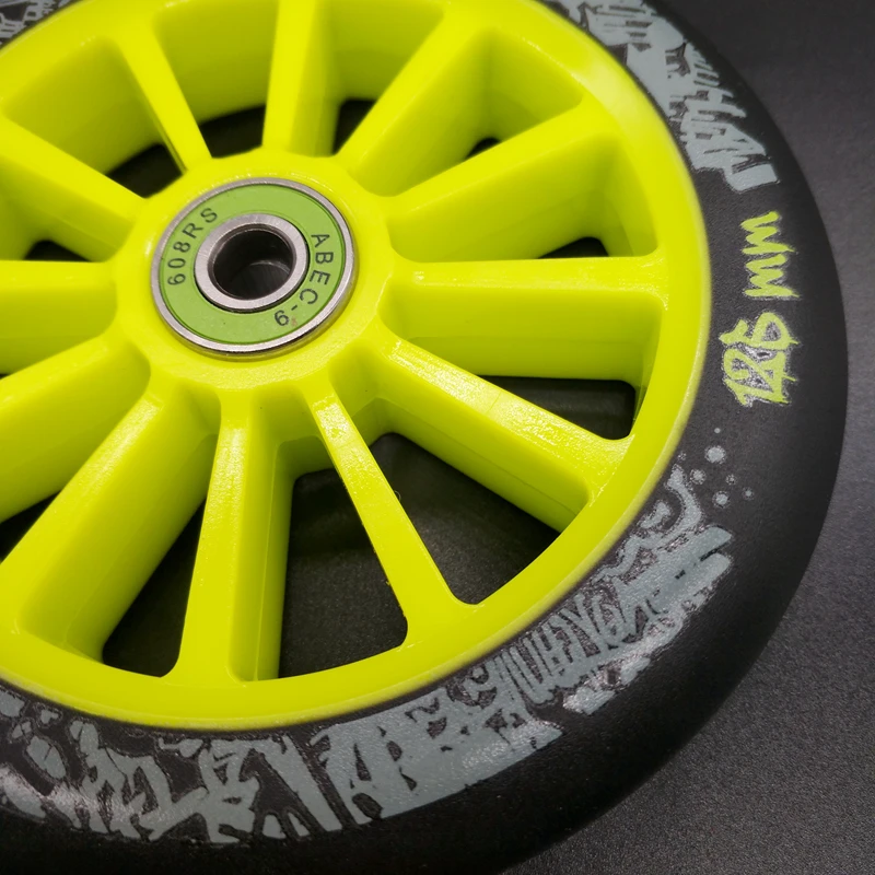Бесплатная доставка скутер колесо искусственная кожа подшипник abec 9|scooter wheel|pu