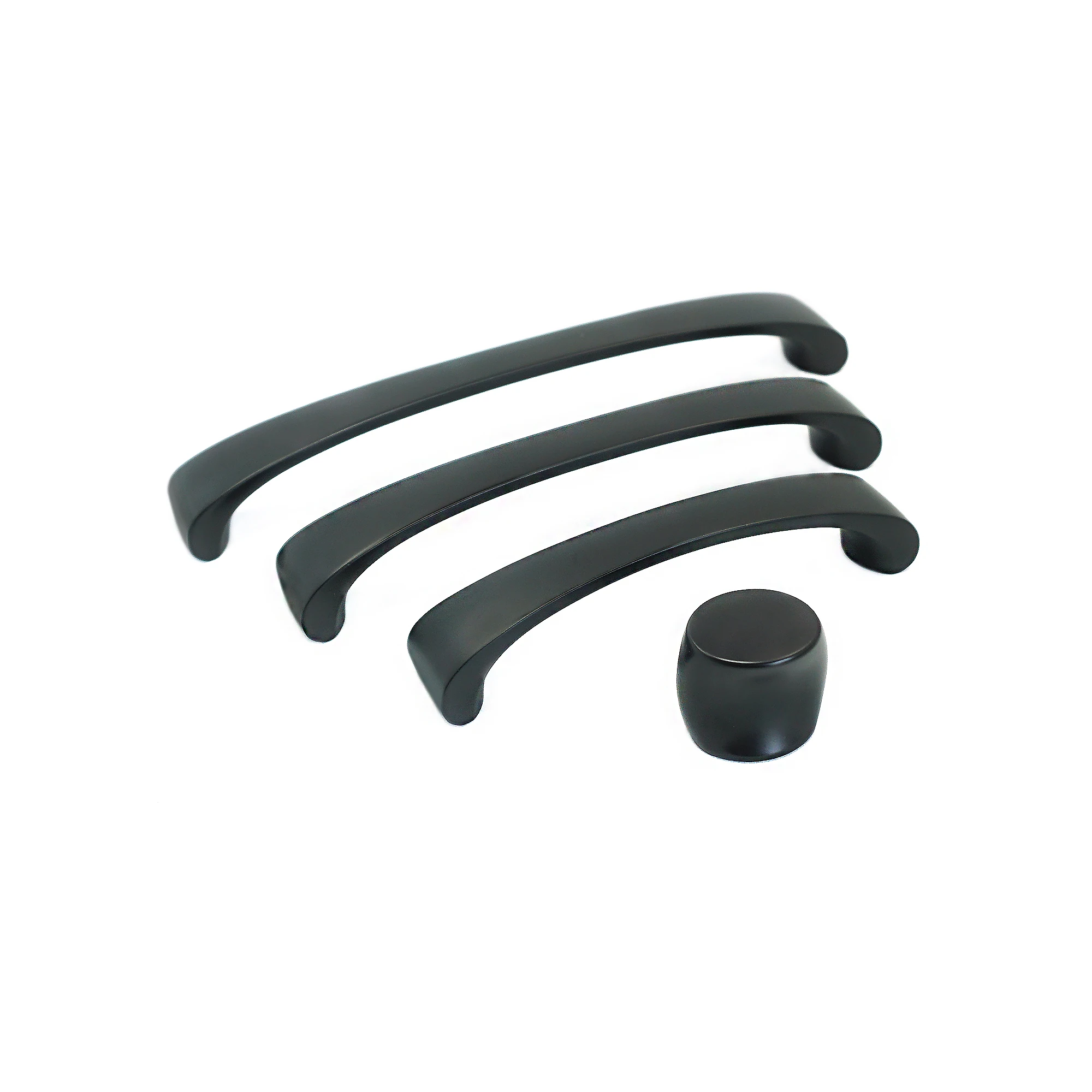

MFYS Black Cabinet Drawer Knobs Handles Zinc Alloy Furniture Handle Dresser Closet Knob Kitchen Cupboard Door Pulls Handles