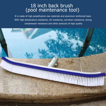 

18 inch Creative Swimming Pool Cleaning Brush Lightweight Durable Cleaner Brushes Pool Floor Wall Cleaning Tool Swimming Broom