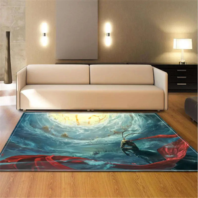 20 Ковер AOVOLL для гостиной, Европейский стиль, Рисунок маслом, ковер для спальни, ковер для детской комнаты, современный детский Декор, коврик для пола для мальчика - Цвет: 20