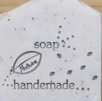 Натуральное мыло ручной работы акриловое уплотнение Мини DIY натуральная Органическая стеклянная печать - Цвет: size 4cm