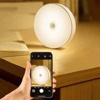 Sanmusion LED Night Light Mini Round Light Sensor Control 2