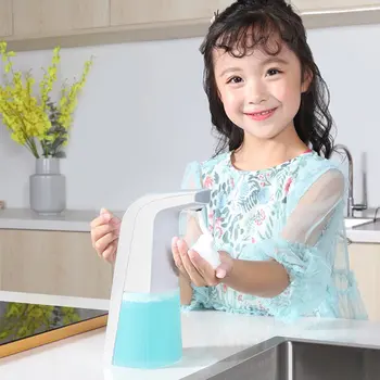 

Hot Sale Intelligent liquid soap dispenser Automatic Infrared Induction Foam Hand Washing Machine Auto Foam Soap Dispenser