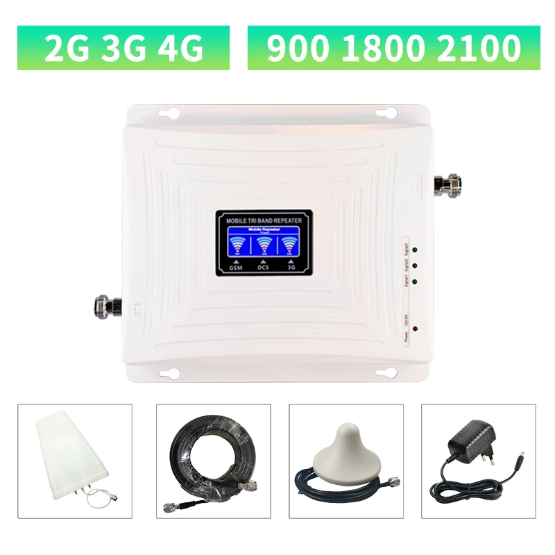 2g 3g 4g Cellular Signal Booster gsm 900 1800 2100