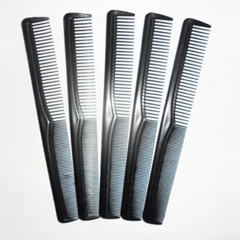 10pcs new cd4069ube be cd4093be cd4081be cd40106be straight into integrated circuit dip 14 5/10Pcs Salon Hair Styling Hairdressing Antistatic Barbers Double-headed Sparse Tooth Detangle Comb Straight Bangs Comb