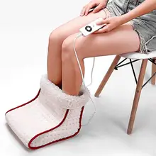 Домашняя офисная зимняя удобная мягкая электрическая грелка для ног, грелка, подушка