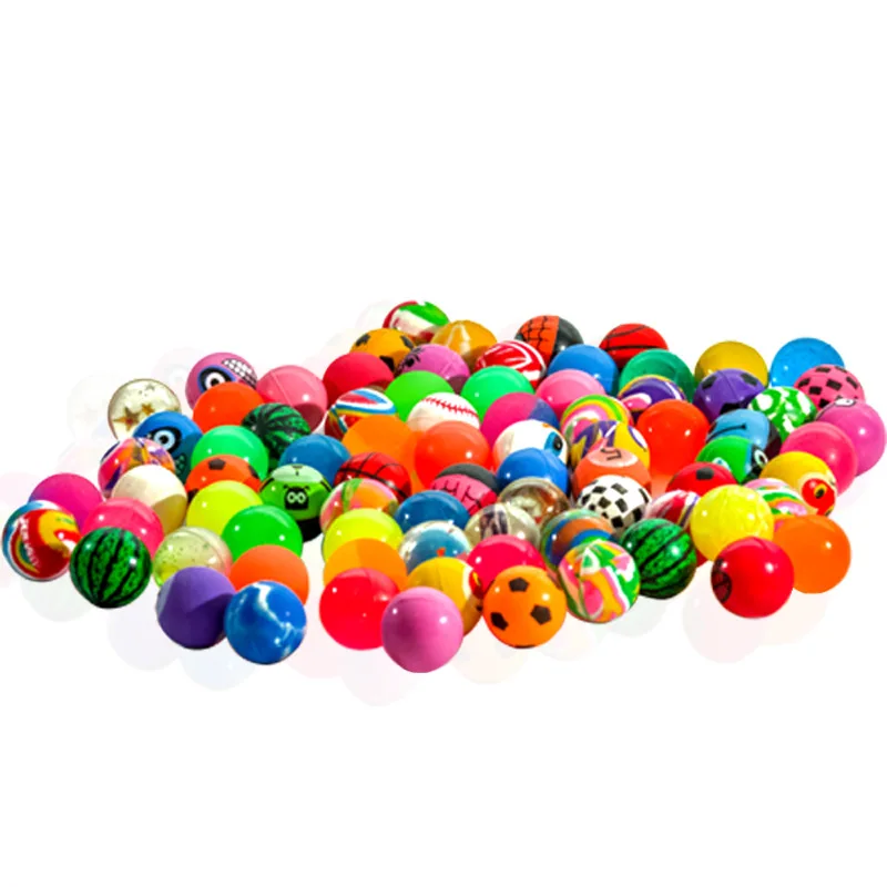 5/10pcs Funny Toy Balls Mixed Bouncy Ball Solid Floating Bouncing Child Elastic Rubber Ball of Pinball Bouncy Toys for Kids