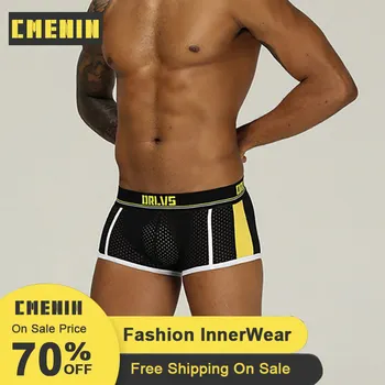 

Sexy Boxers Men 2020 New Cotton Striped Soft Boxer Men Underware Boxers Innerwear Sexy Mens Underwear Boxershorts Sexi Cueca Mal