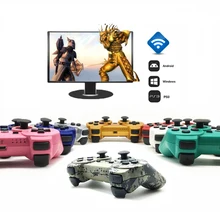 Bluetooth-контроллер для sony PS3 игрового контроллера геймпад для Play Station 3 джойстик Беспроводной консоль для sony Playstation 3 ps3 пульта подарки