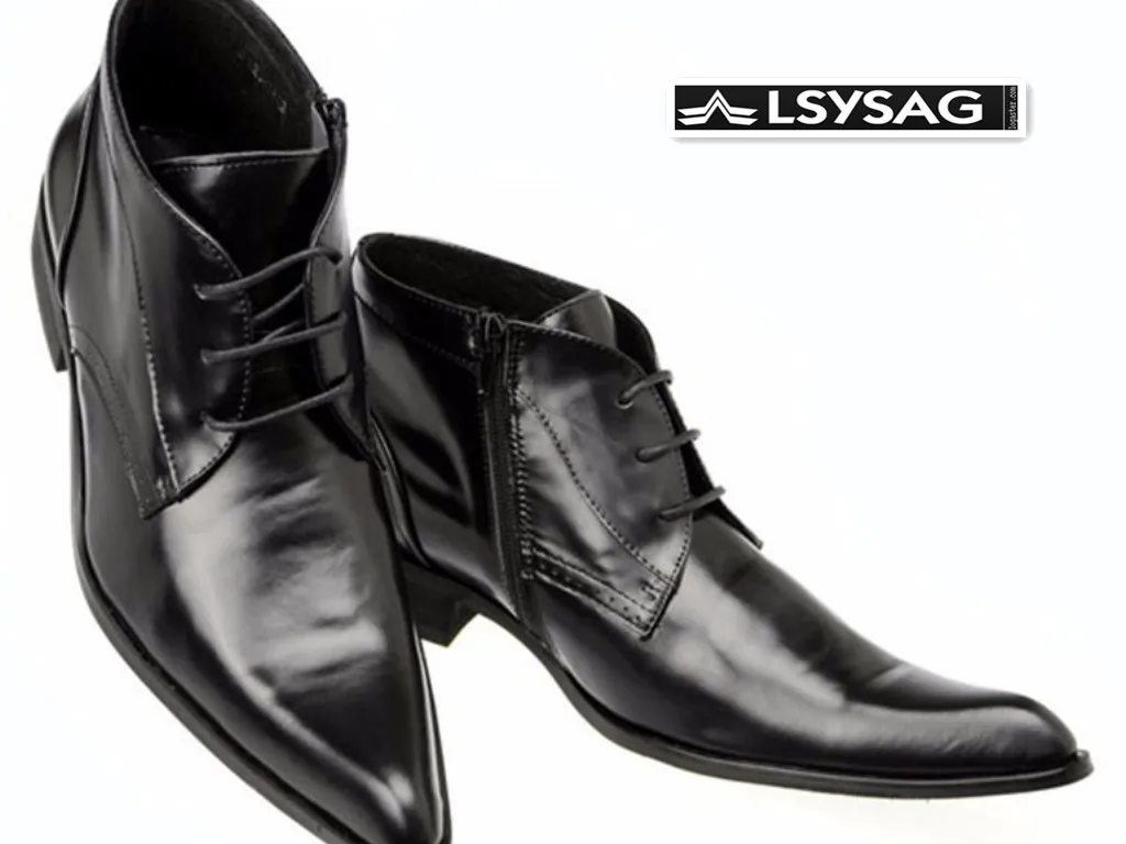 

Winter Autumn Genuine Leather Men Ankle Boots Luxury British Pointed Toe Men Dress Boots Lace Up Formal Business Shoes