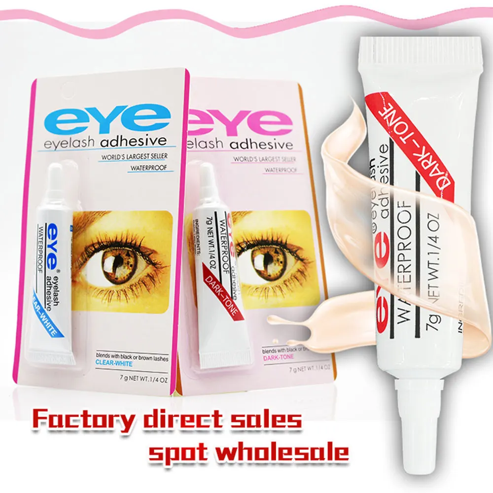 

Professional Eyelash Glue Blue/Red Waterproof Eyelash Glue False Eyelashes Makeup Adhesive Cosmetic Tools