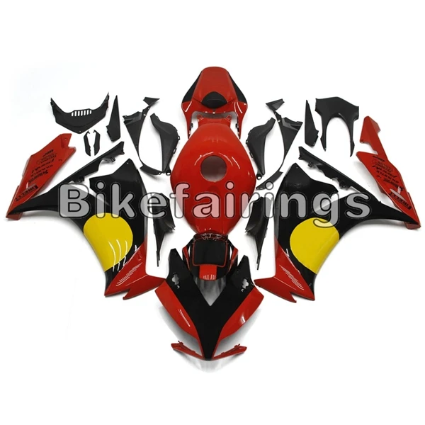 ABS Plastic Full Fairings For Honda CBR1000RR 2012 2013 CBR 1000 RR Injection Motorcycle Bodywork- Gloss Red Black Yellow