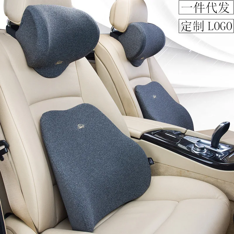 

Polyester Headrest Auto Car Vehicle Neck Pillow Back Support Chair Office Use Care Spine and Low Back Pain Auto Pillow