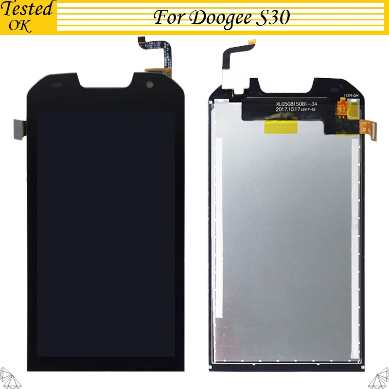 

5.0 Inch For Doogee S30 LCD Display And Touch Screen Assembly Repair Parts Replacement Mobile Accessories For Doogee S 30 LCD