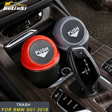 Gelinsi для BMW 1 3 5 7 серии X1 X3 X4 X5 X6 все серии автомобильный Стайлинг мусорный бак для мусора держатель для пыли коробка для шпилек мусорный чехол