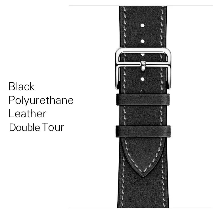 Black Hemes Leather IP68 Водонепроницаемые Смарт-часы IWO 13 1:1 44 мм серия 5 Bluetooth умные часы сердечный ритм для iPhone Android телефон PK IWO 9 10 11 12 - Цвет: Black Hemes Leather
