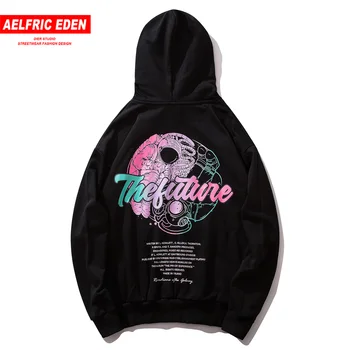 

Aelfric Eden Fashion Letter Printed Mens Hooded Sweatshirts 2019 Harajuku Hoodies Male Casual Cotton Pullover Streetwear Outwear