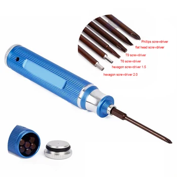 

Hex Flat Screwdriver Set Multi-Bit Tools Repair Screw Driver Screwdrivers Kit For Cross For Flat Tool
