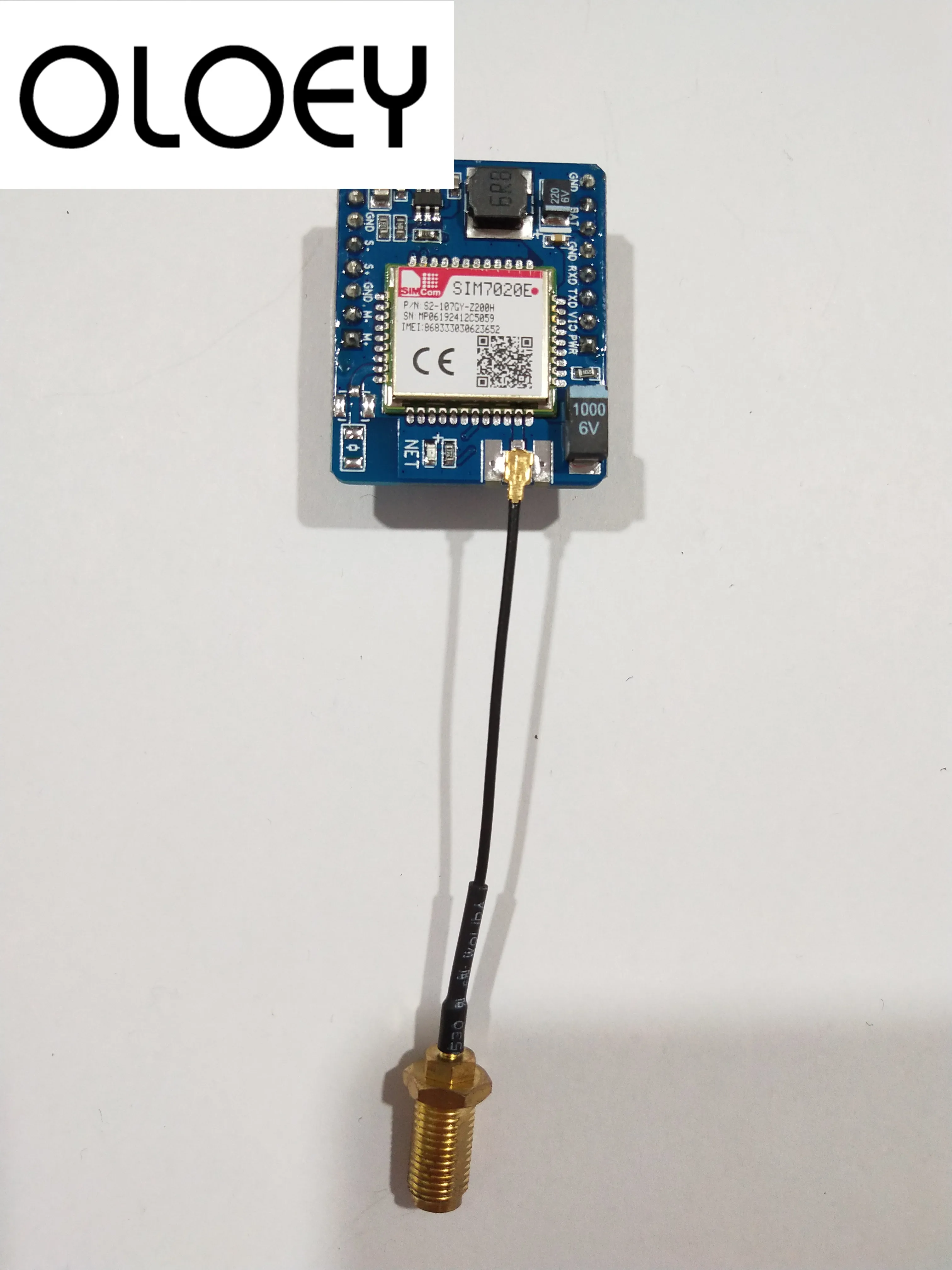

SIM7020E Development Board and Antenna