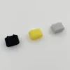 MICO TACT SWITCH  SQUARE HEAD OVAL  KEY CAP  GREY WHITE RED GREEN BLUE YELLOW BLACK FOR 6*6 6X6 5.8*5.8 5.8X5.8 SWITCH A137 ► Photo 3/6