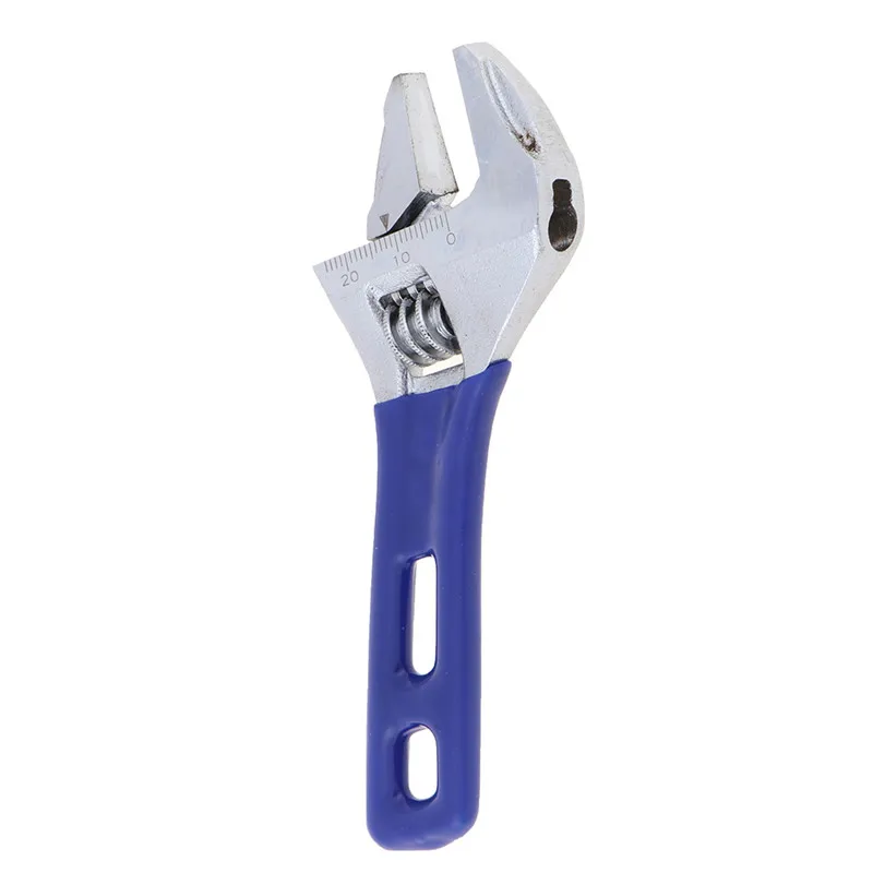 New Hot Small Universal Adjustable Wrench Stainless Steel Spanner Mini Nut Key Hand Tools Maximum 24mm Diameter Wholesale
