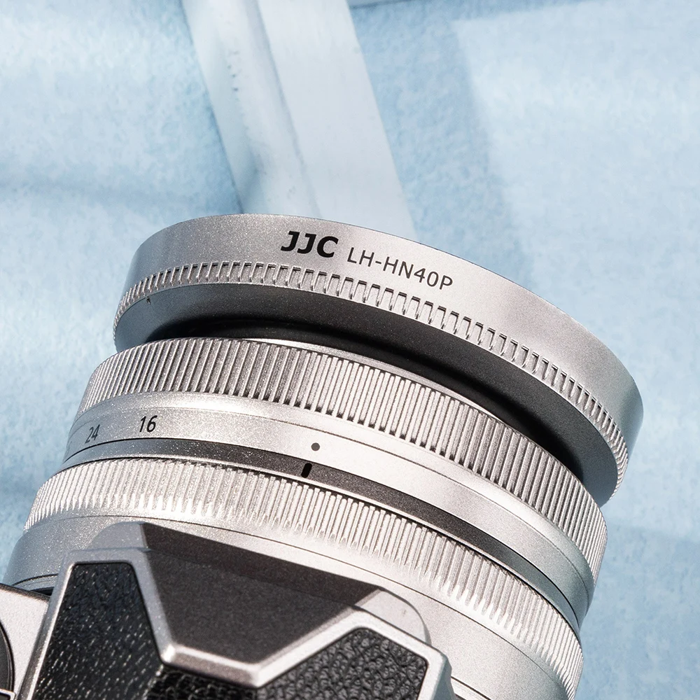 JJC HN-40 Silver Screw-in Lens Hood for Nikon NIKKOR Z DX 16