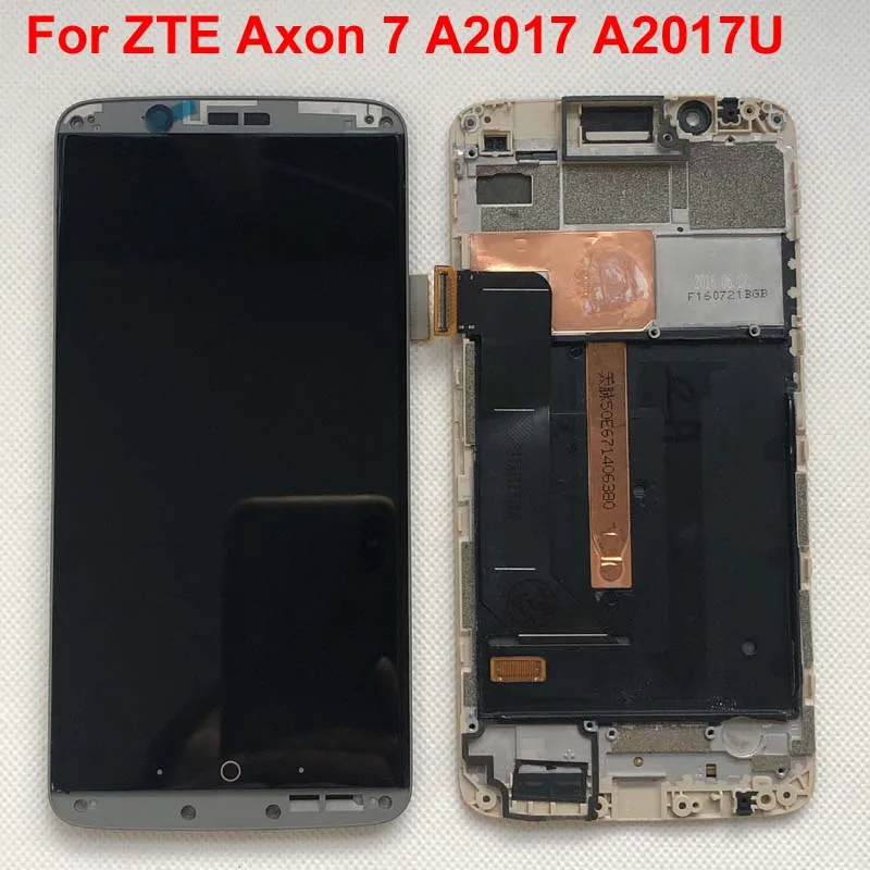 Amoled 5 5 For Zte Axon 7 Lcd 017 017u 017g Display Touch Screen Digitizer Aseembly Replacement Axon7 For Axon 7 017 Lcd Mobile Phone Lcd Screens Aliexpress