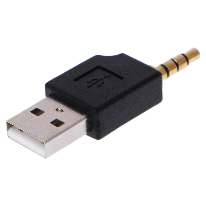 

3.5mm to USB 2.0 Male Aux Auxiliary Adapter For Apple iPod 1st 2nd MP3