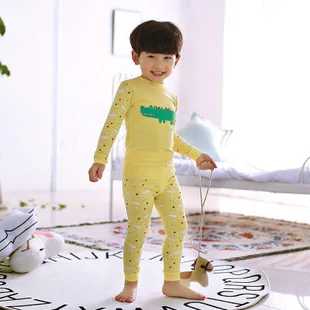 Vaenait оригинальная детская Домашняя одежда из чистого хлопка; комплект детской одежды; пижамы с длинными рукавами для детей