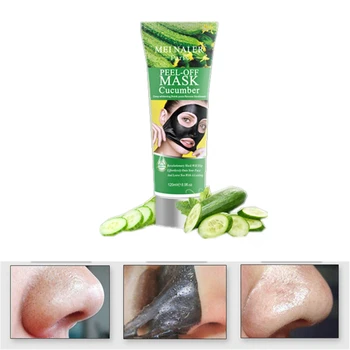 

Nature Cucumber Face Mask Mud Suction Black Head Facial Mask Oil Control Shrink Pores Korean Black Mask Skin Firming Cosmetics