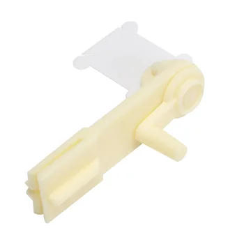 

1pc String Winder and 10pcs Thread Card Embroidery Plastic Thread Bobbins Floss for Storage Holder Winding Stitch Wound Tool