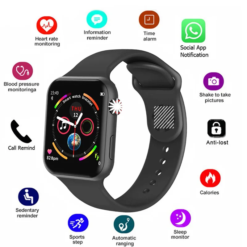 Смарт-часы 44 мм PK IWO 8 PLUS Bluetooth Smartwatch Series 4 siri для Xiaomi huawei samsung ios Apple iphone 5 6 7 8 X XS MAX XR