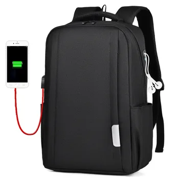 

Laptop Backpack Mens Male Backpacks Business Notebook Mochila Waterproof Back Pack USB Charging Bags Travel Bagpack