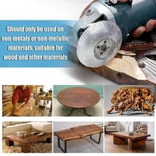 Угловые Шлифовальные углерода Сталь древесины шлифовальные колеса поворотный дисковый шлифовальный станок для резьбы по дереву инструмент абразивный диск 73/84/100 мм для деревообработки