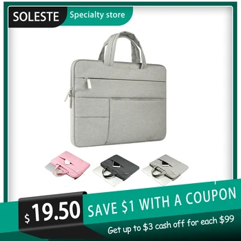 

Laptop Bag Case for Macbook Air 11 12 13 14 15.4 15.6 inch Notebook for xiaomi huawei Unisex Liner Sleeve Waterproof shockproof