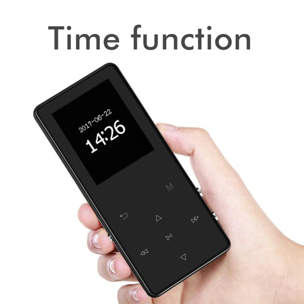 Универсальные наушники+ 8 Гб Bluetooth беспроводной без потерь музыкальный mp3-плеер fm-радио 1,8 дюймов цветной TFT экран hi-fi звук