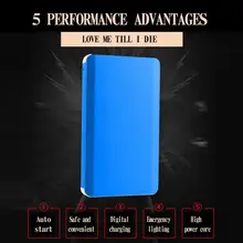 Usb зарядный порт power Bank чехол с высокой емкостью ультра комбинированная фара Основные аксессуары