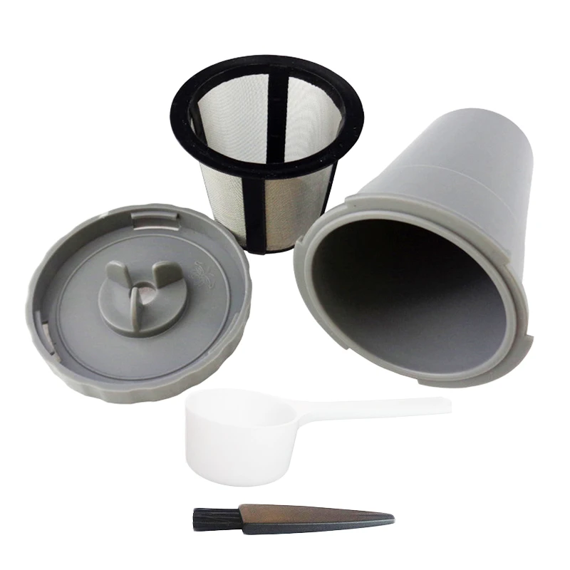 Кофе фильтр корзина чашка крышка ложка-кисточка Набор для Keurig B55 B60 B65 K40 K45 K50 кофе