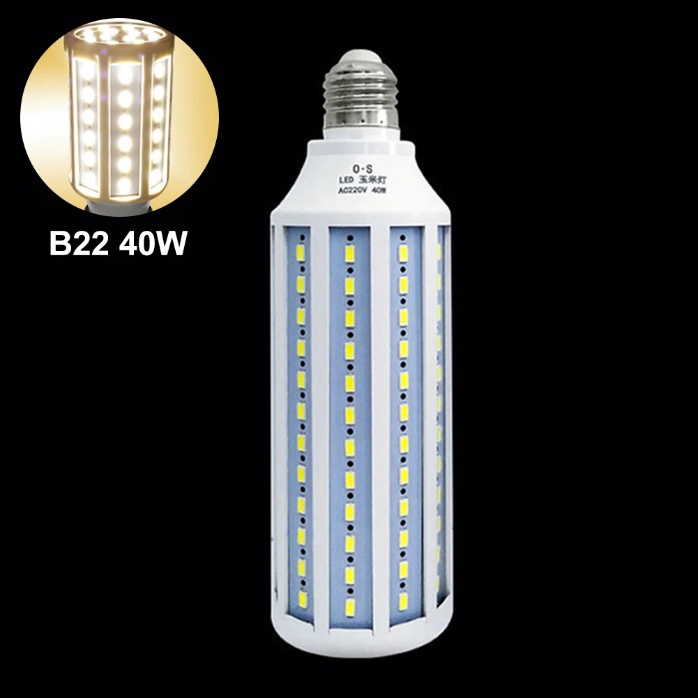 Led Lamp High Power Durable Energy Saving Daylight Factory Super Bright 5730SMD Workshop Warm White Corn Bulb Home Shockproof - Испускаемый цвет: changeable