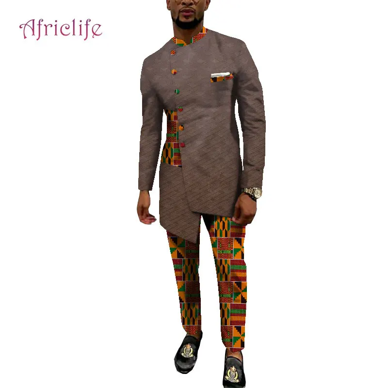 Мужские брючные костюмы для вечерние ринки свадьбы высококачественные мужские