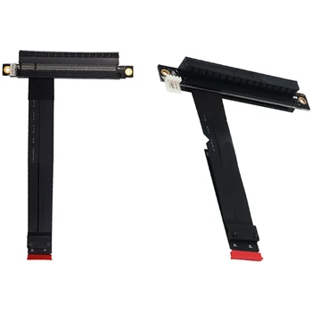 

M.2 NGFF NVMe Key M to PCIe 3.0 X16 Extension Cable M.2 Key M Slot Supports PCI-E 1X/4X/8X/16X Card for PC