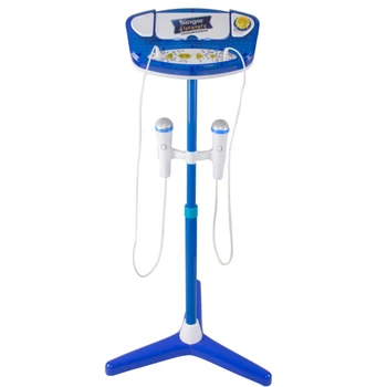 

iTECHOR 2020 New Karaoke Players Kids Karaoke Machine with 2 Microphones & Adjustable Stand Music Play Set Boys Birthday Gift