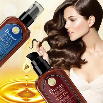 

Pure Keratin Argan Oil Care Hair Disposable Nourish Hair Care Essential Oils Repair Dry Hair Care Frizzy Hair Repair 120ml